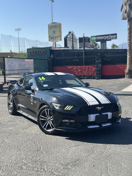 Freshly detailed car at Miracle Mile Carwash
